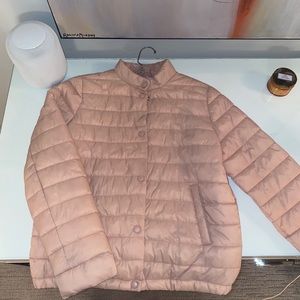 Light Pink Puffy Jacket